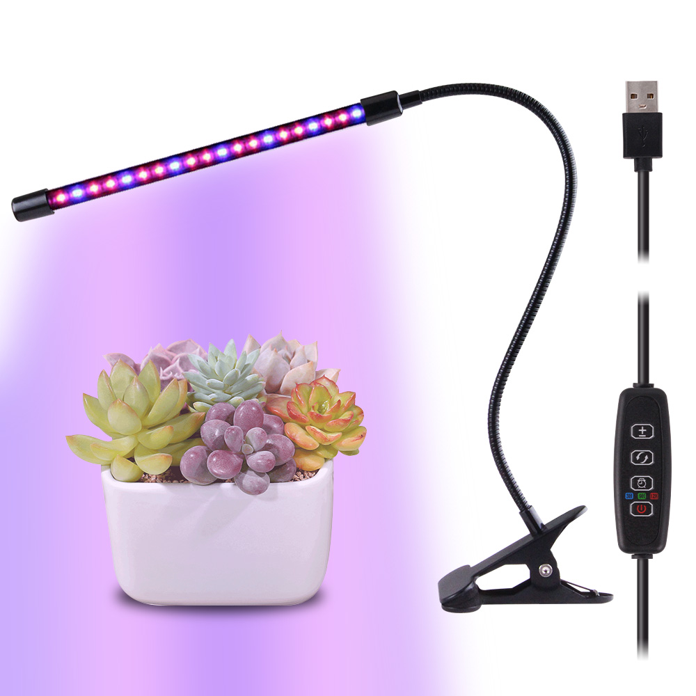 Led clip grow light-Single tube